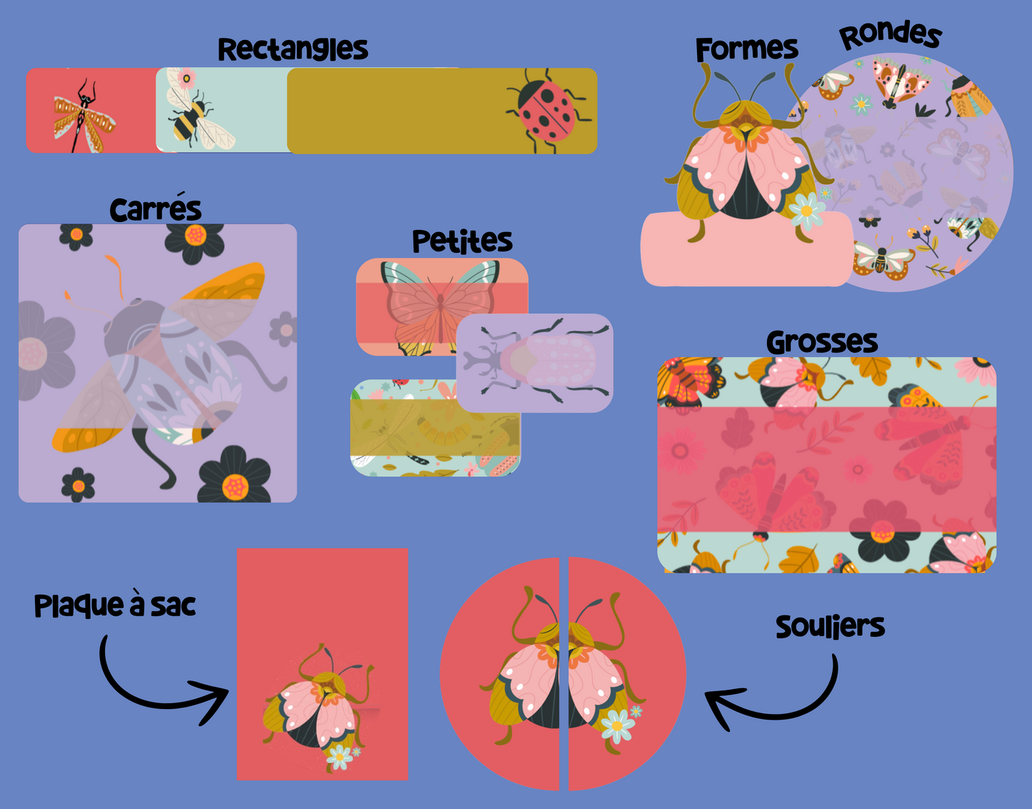 Forest Animals! Back to School Set