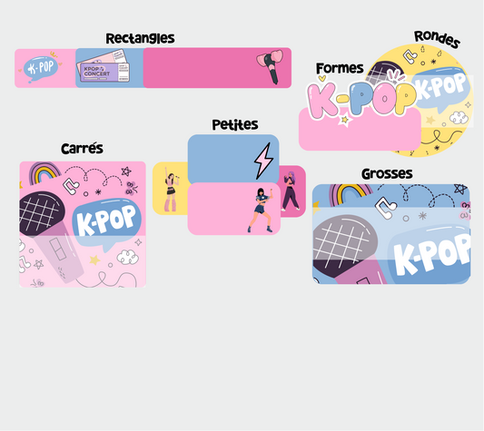 K-Pop! Ensemble complet!